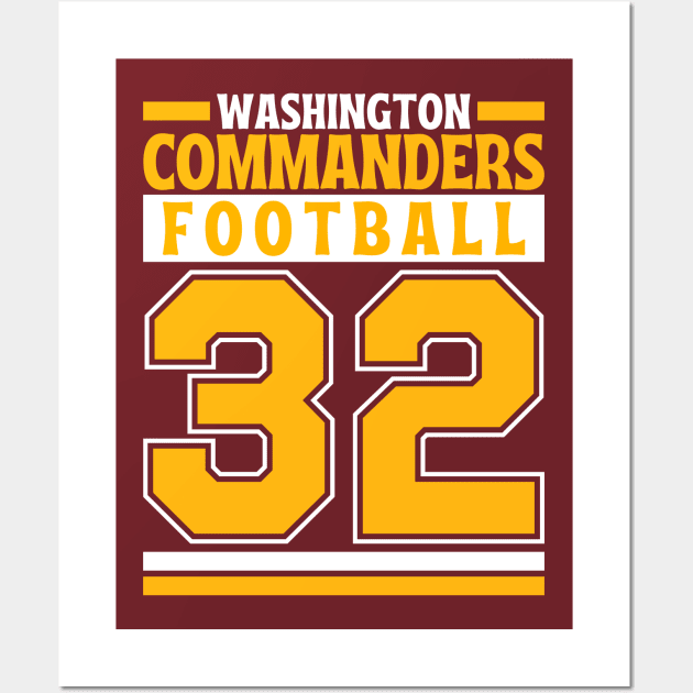 Washington Commanders 1932 Football Edition 1 Wall Art by Astronaut.co